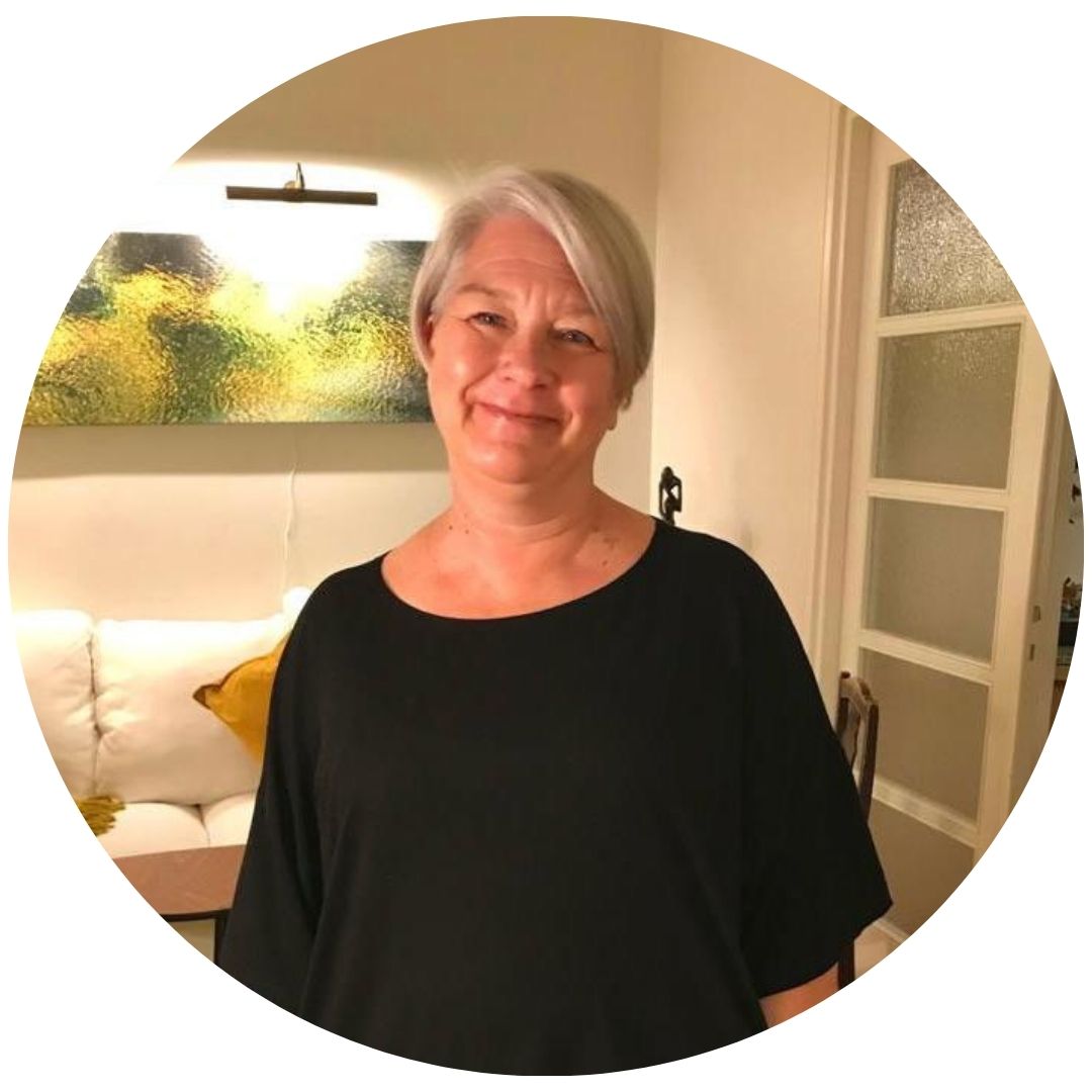 Mia Suikkanen, Kuvataidepsykoterapeutti, kouluttajapsykoterapeutti, KM, EO